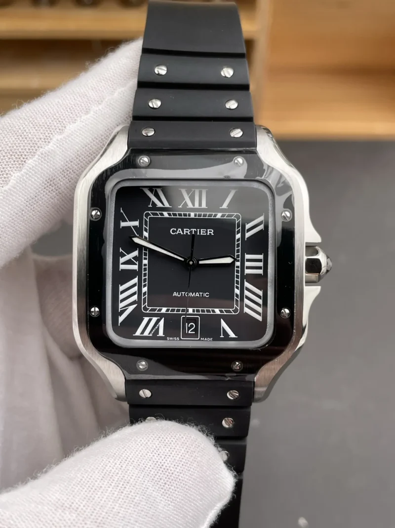 Cartier Santos Black Vader 39.8mm