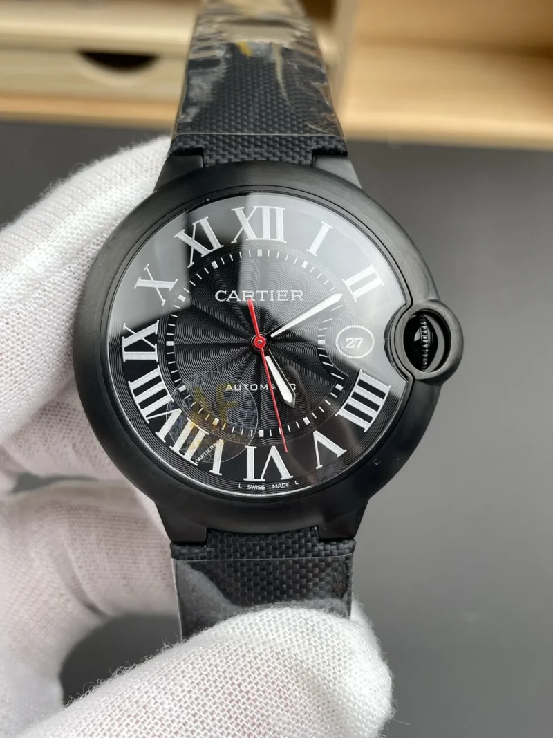 Cartier Ballon Bleu Black Vader 42mm