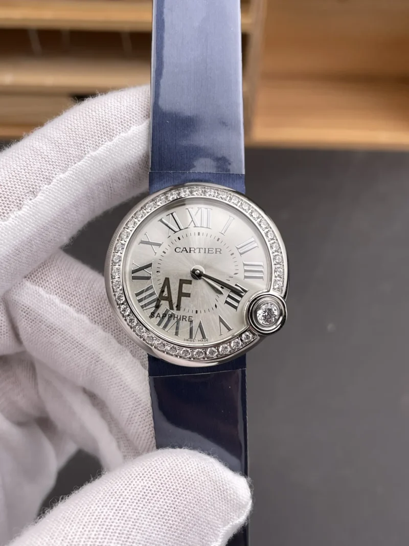 Cartier Ballon Bleu Diamond Bezel 30mm