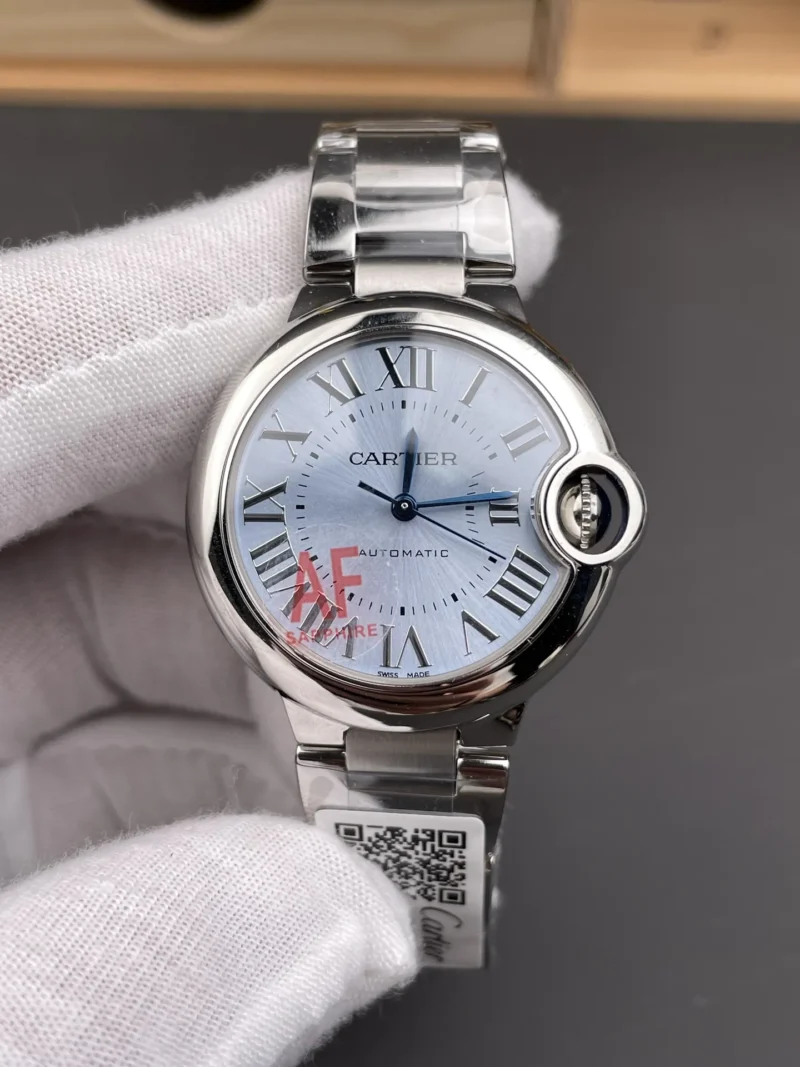 Cartier Ballon Bleu Ice Blue 33mm