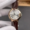 Cartier Ballon Bleu White Dial Ladies 28mm
