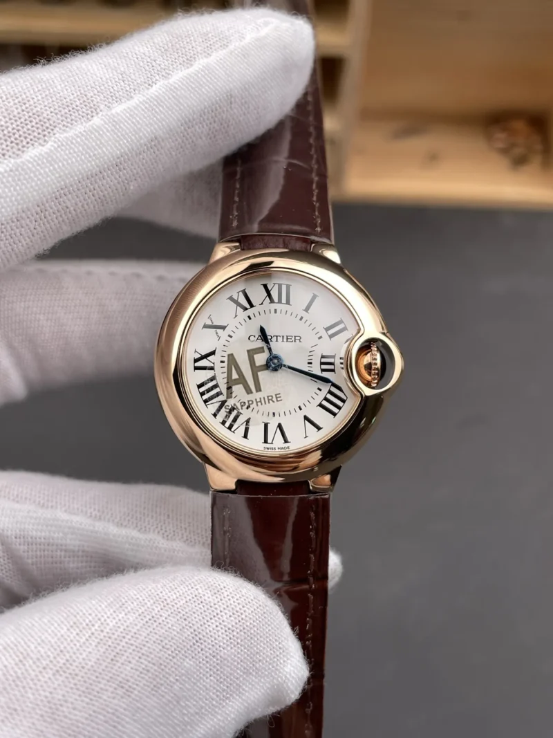 Cartier Ballon Bleu White Dial Ladies 28mm