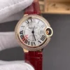 Cartier Ballon Bleu Diamond Bezel 33mm