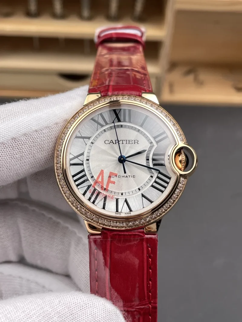 Cartier Ballon Bleu Diamond Bezel 36mm