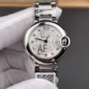 Cartier Ballon Bleu Diamond Markers Ladies 28mm