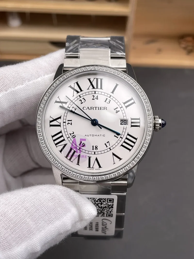 Cartier Ronde Diamond Bezel 42mm
