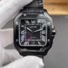 Cartier Santos Black Vader 39.8mm