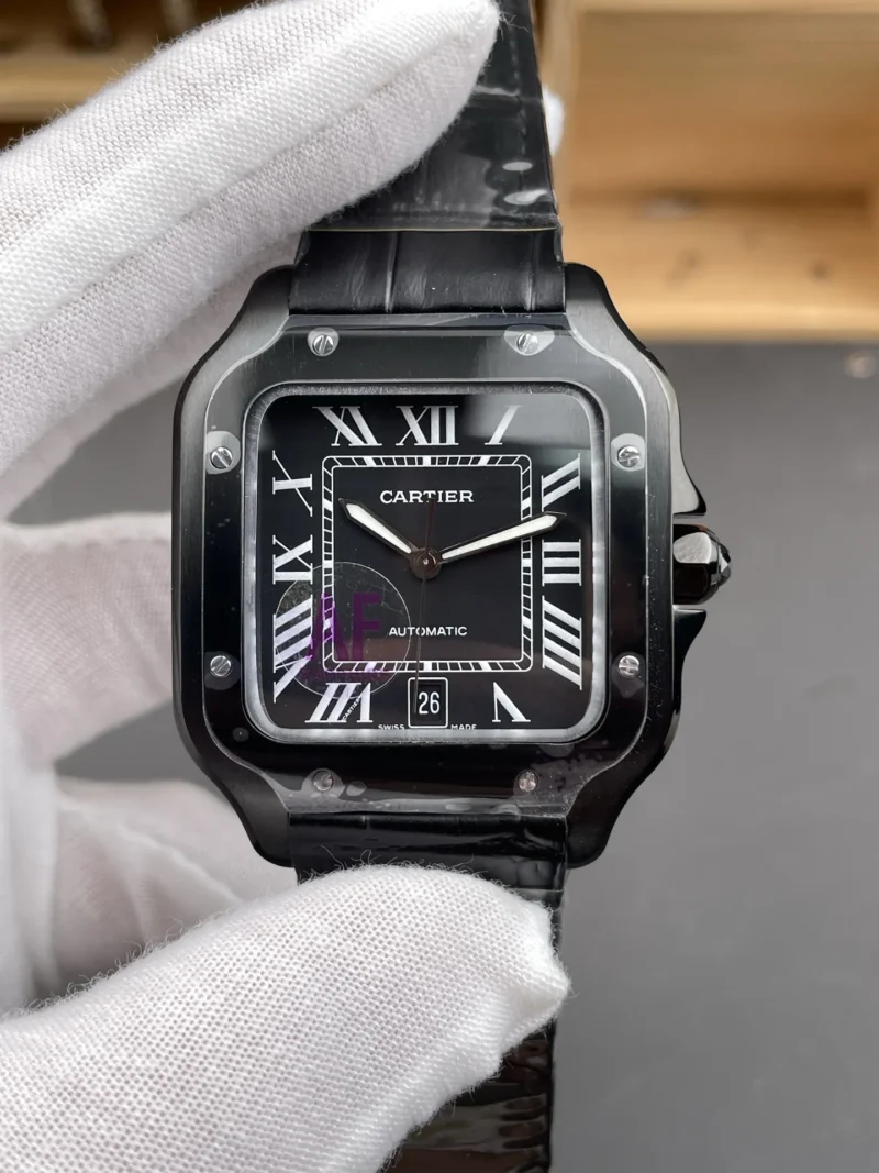 Cartier Santos Black Vader 39.8mm