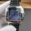 Cartier Santos Blue Dial 39.8mm