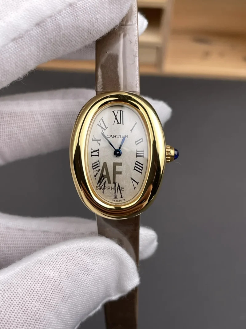 Cartier Baignoire White Dial 31x23mm