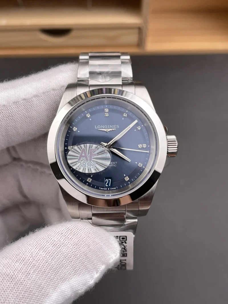 Longines Conquest Blue Dial 34mm