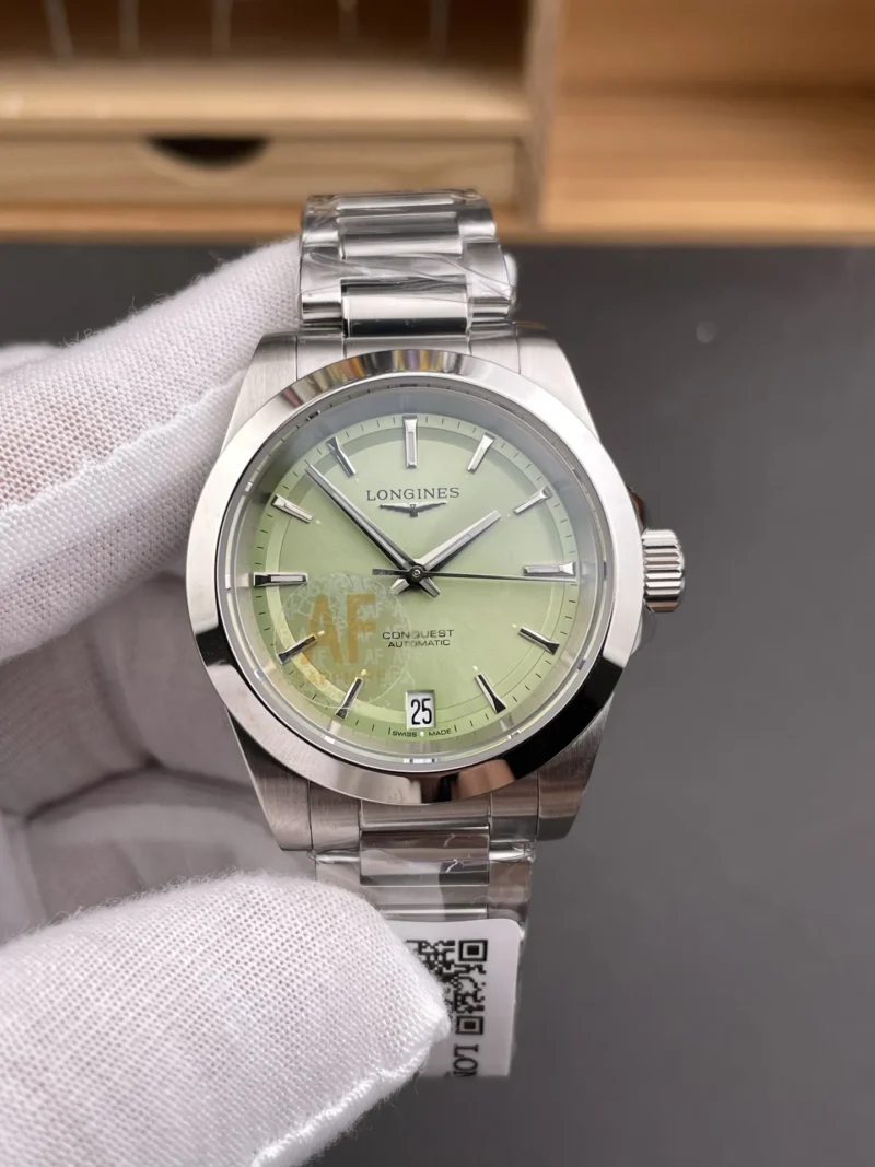 Longines Conquest Green Dial 34mm