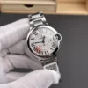 Cartier Ballon Bleu White Dial 33mm