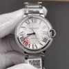 Cartier Ballon Bleu Diamond Bezel 36mm