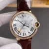 Cartier Ballon Bleu Diamond Bezel 42mm
