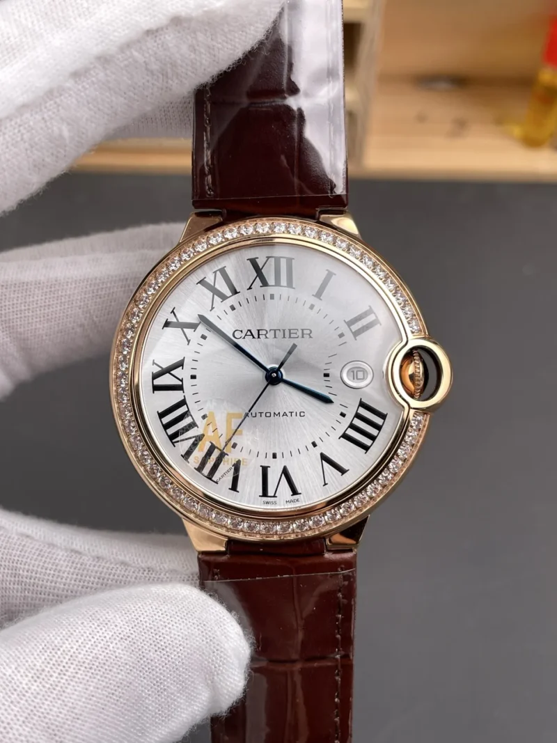 Cartier Ballon Bleu Diamond Bezel 42mm