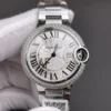 Cartier Ballon Bleu Diamond Bezel 33mm