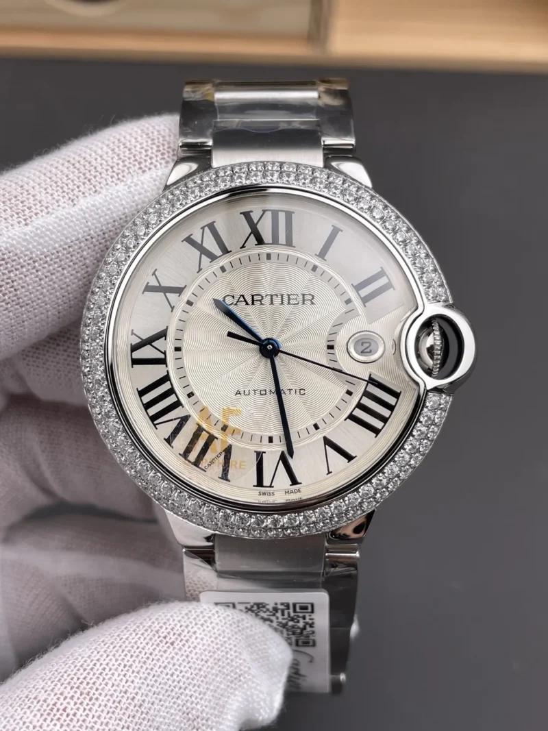 Cartier Ballon Bleu Diamond Bezel 42mm