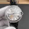 Cartier Ballon Bleu Diamond Bezel 42mm
