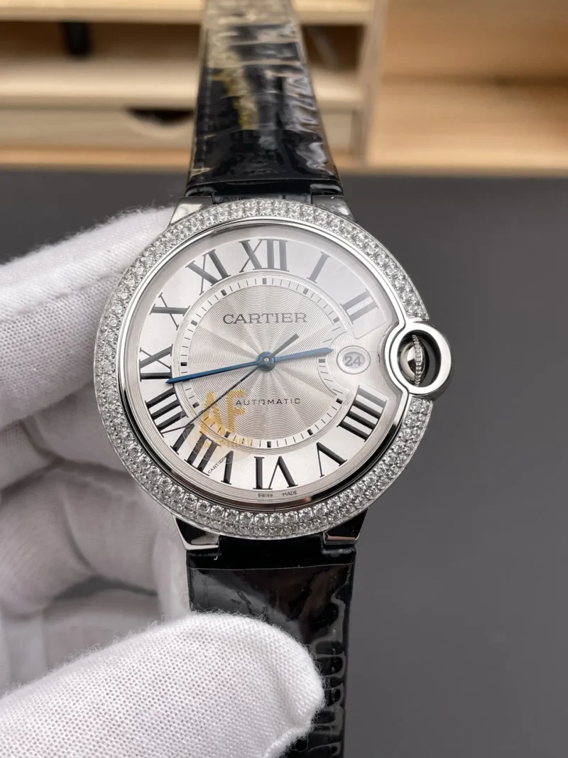 Cartier Ballon Bleu Diamond Bezel 42mm
