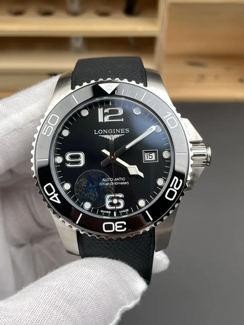 Longines Conquest Rubber Strap 43mm