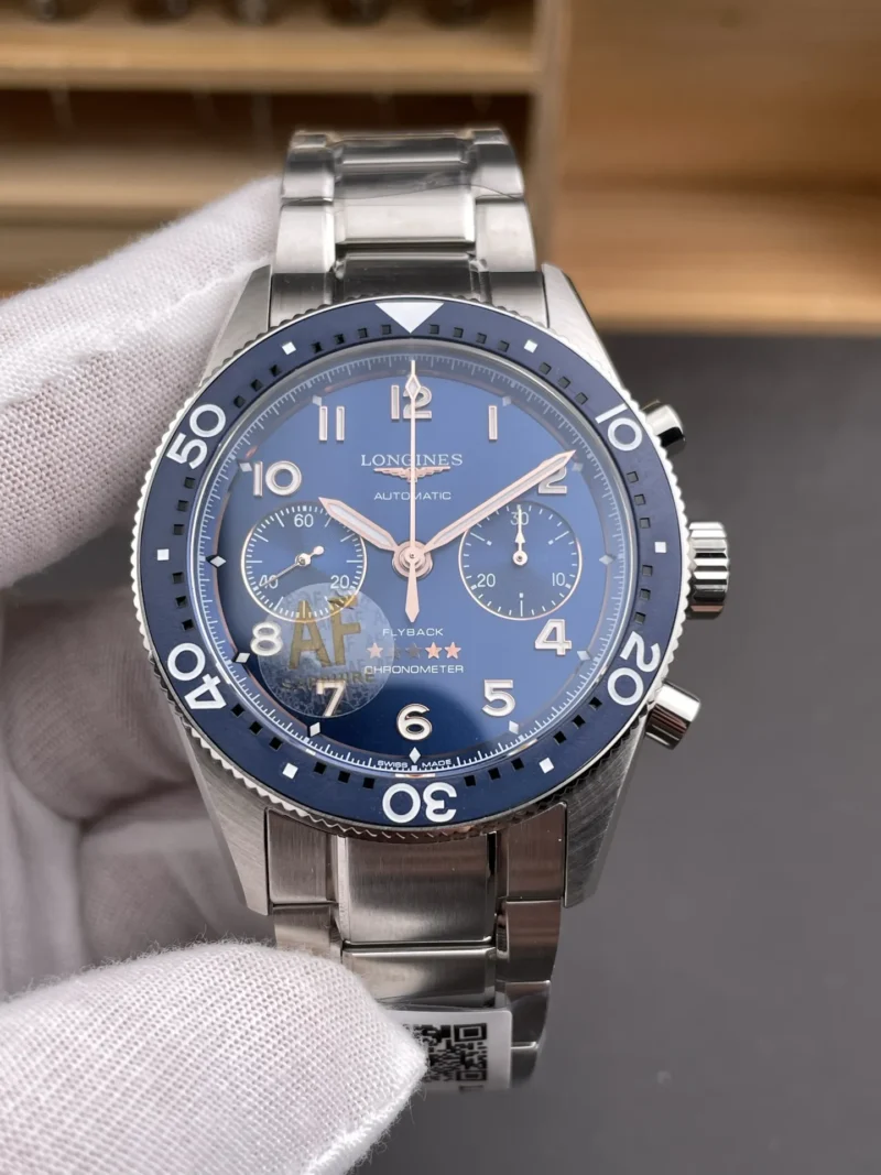 Longines Spirit Blue Dial 40mm