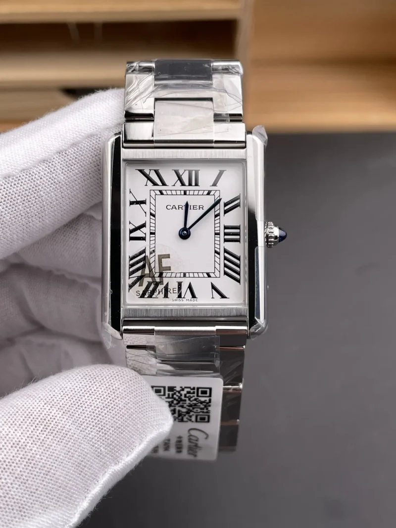 Cartier Tank White Dial 34.8x27.4mm