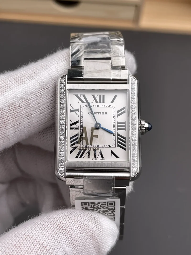 Cartier Tank Diamond Bezel 31x24.4mm