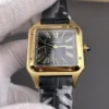 Cartier Santos Gold Dial 31.4x43.5mm