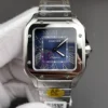 Cartier Santos Blue Dial 35.1mm