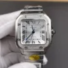 Cartier Santos Diamond Bezel 35.1mm