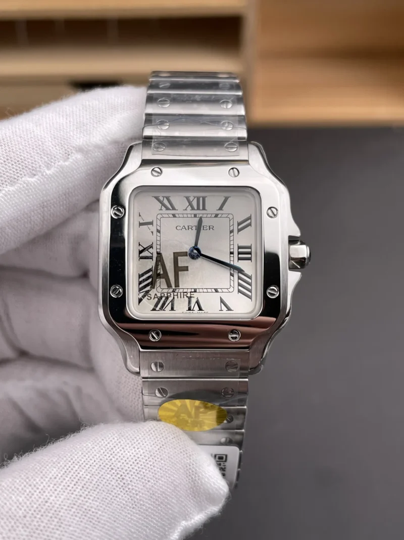 Cartier Santos Steel Bracelet 27x34.5mm