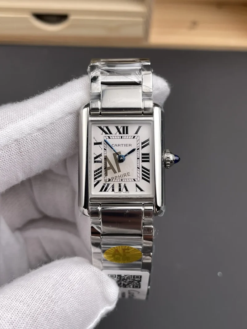 Cartier Tank Steel Bracelet 29.5x22mm