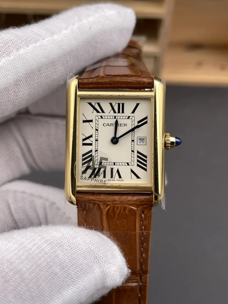 Cartier Tank White Dial 33.7x25.5mm