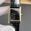 Cartier Tank Black Dial 33.7x25.5mm