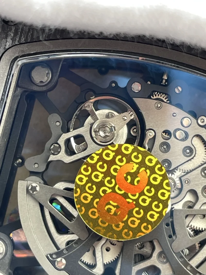 Richard Mille Carbon Fiber 49.94x44.5mm