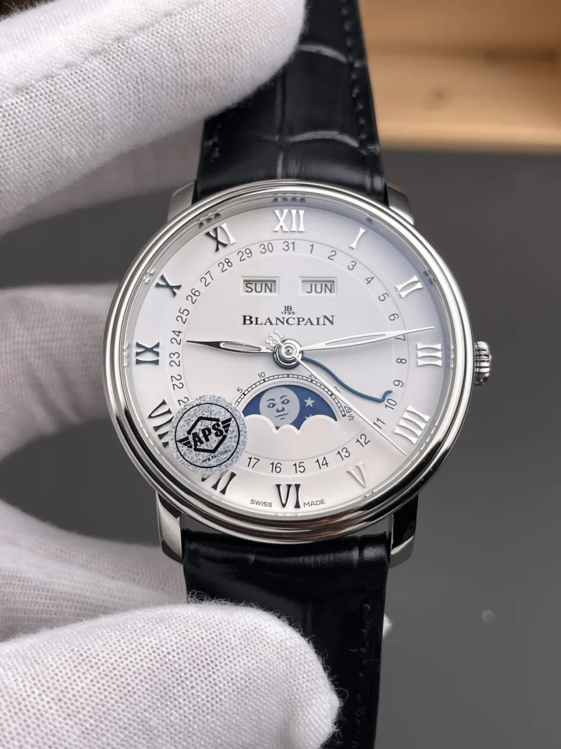 Blancpain Classic 6654 White Dial 40mm