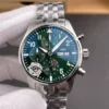 IWC Pilot Green Dial 41mm