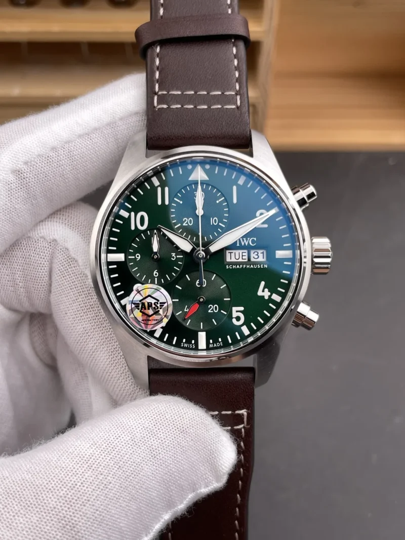 IWC Pilot Green Dial 41mm
