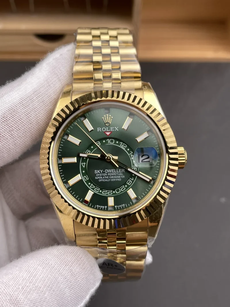 Rolex Sky-Dweller Green Dial 42mm
