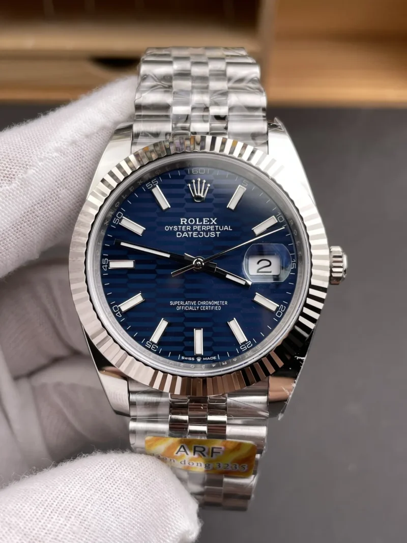 Rolex Datejust Blue Grid 41mm