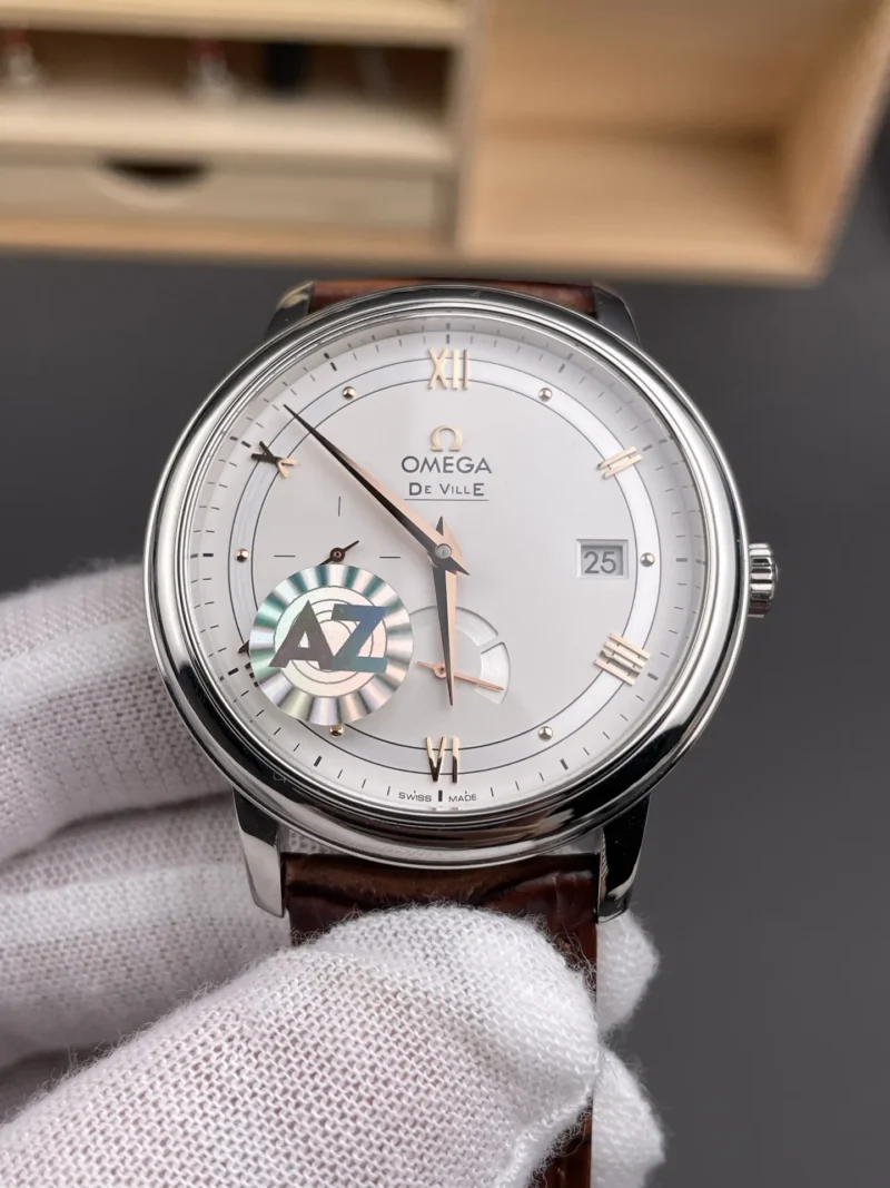 Omega De Ville White Dial 39.5mm