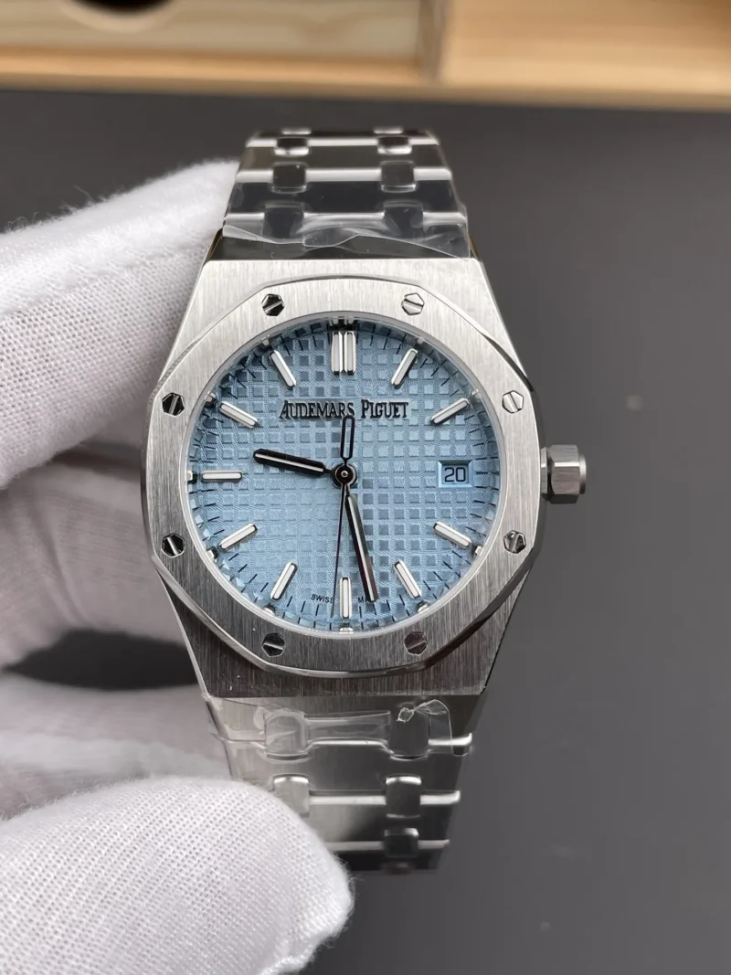 AP Royal Oak 77350 Ice Blue 34mm