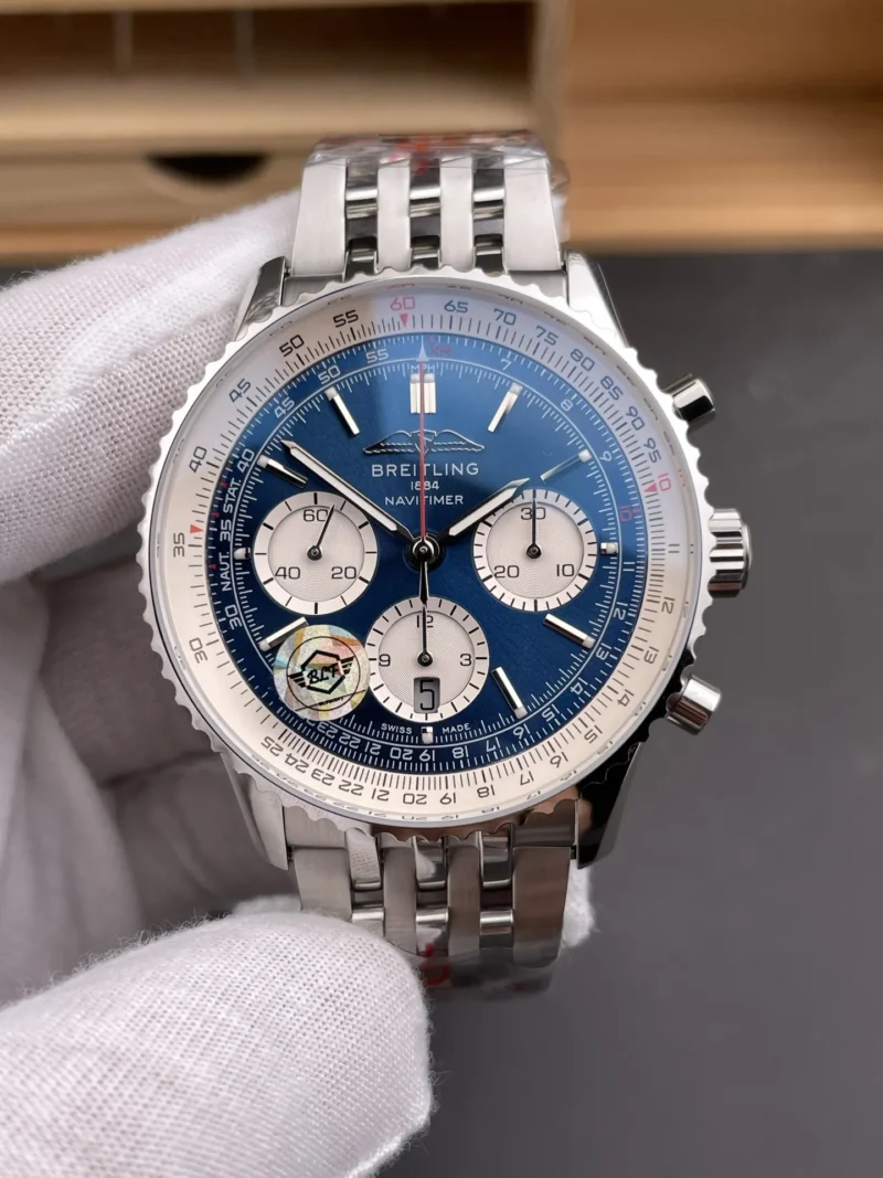 Breitling Chronomat B01 Blue dial 44mm