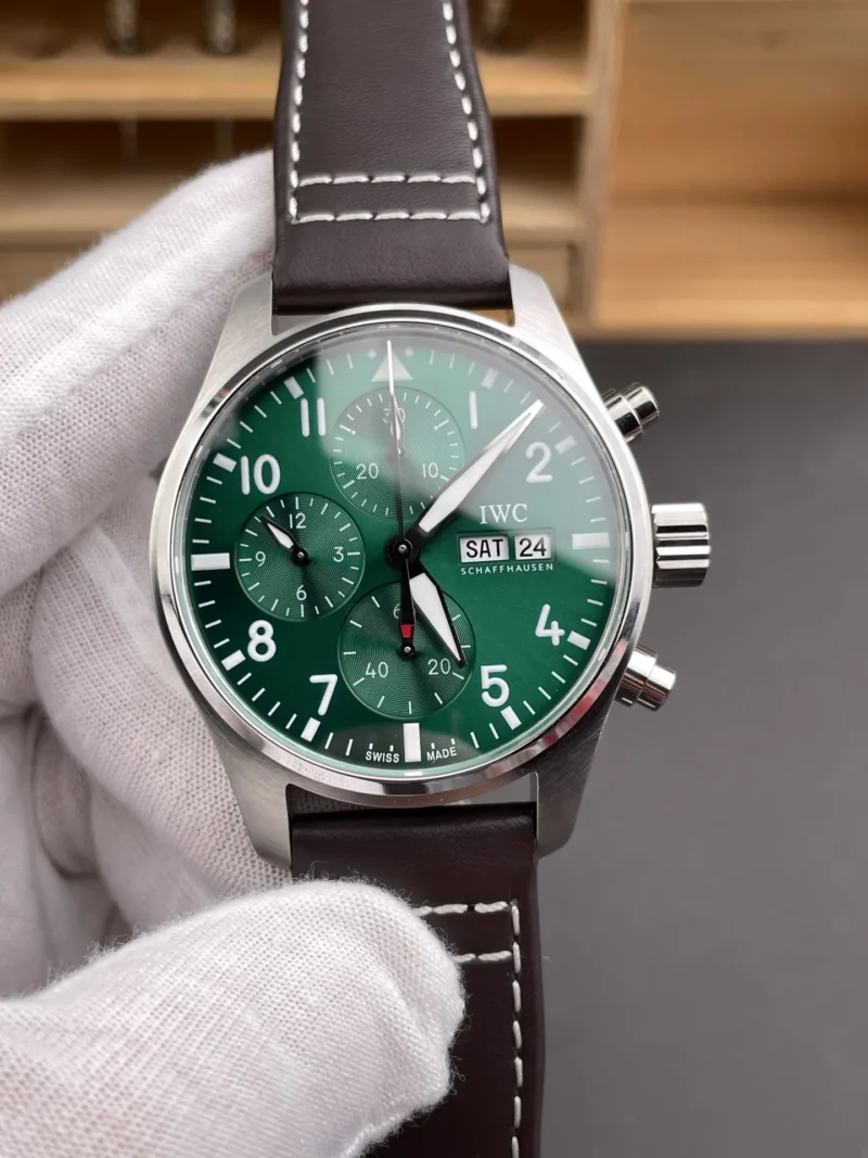 IWC Pilot Green Dial 41mm