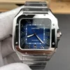 Cartier Santos Blue Dial 39.8mm