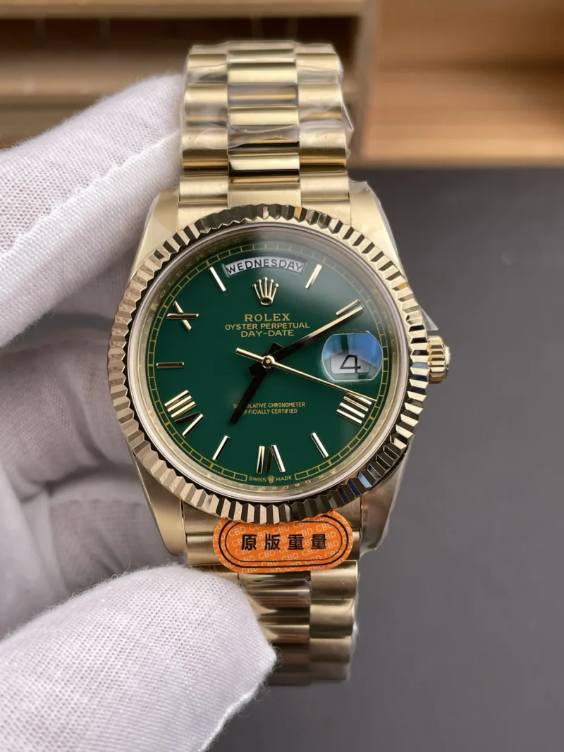 Rolex Day-Date Casino Green 40mm