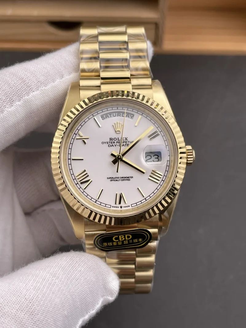 Rolex Day-Date White 40mm