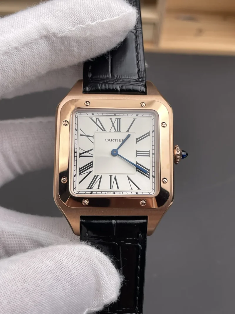 Cartier Santos-Dumont Rose Gold 46.6x33.9mm