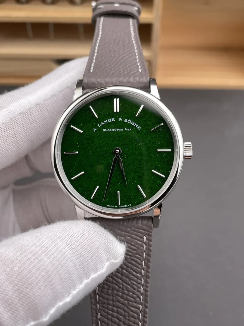A. Lange & Sohne Saxonia Green Dial 39mm